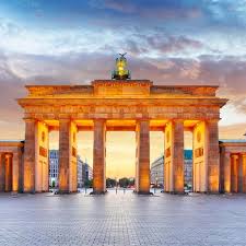 Berlin Wall remains with graffiti art
